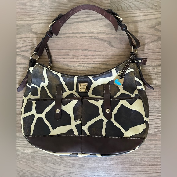 Dooney & Bourke Bags Dooney Bourke Giraffe Print Medium Size Hobo
